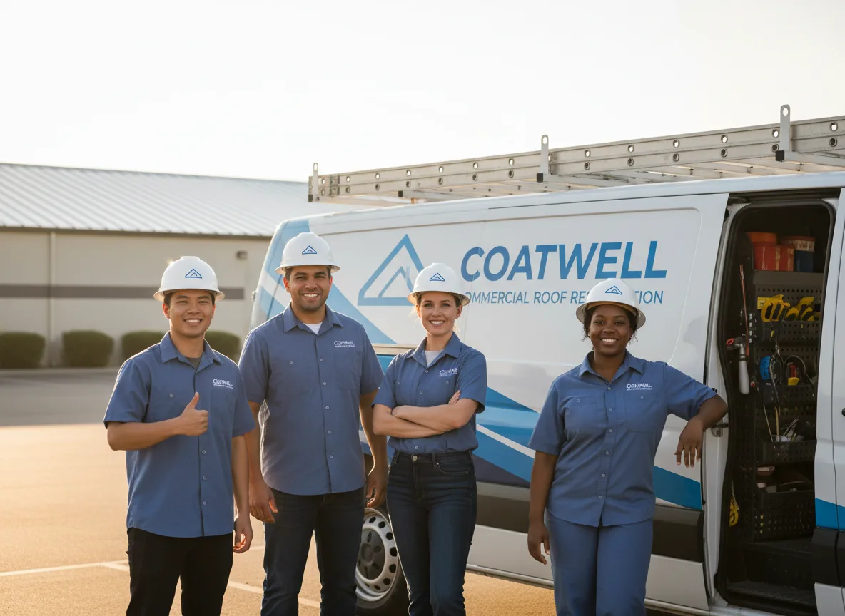 Commercial roof coating company in Truro, IA